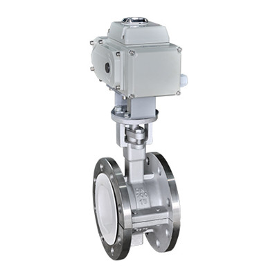 D941 F4-10P Flanged Electrical Butterfly Valve 