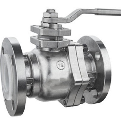 JIS standard PFA Lined Ball Valve