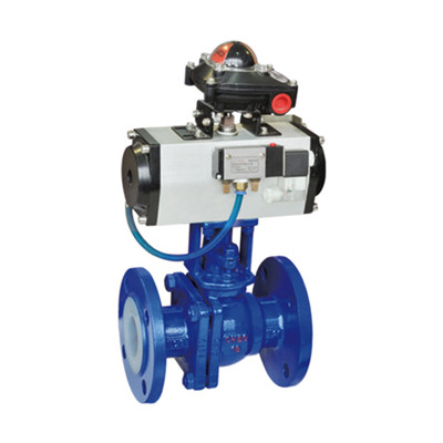 Q641F46-16C  Pneumatic Ball Valve