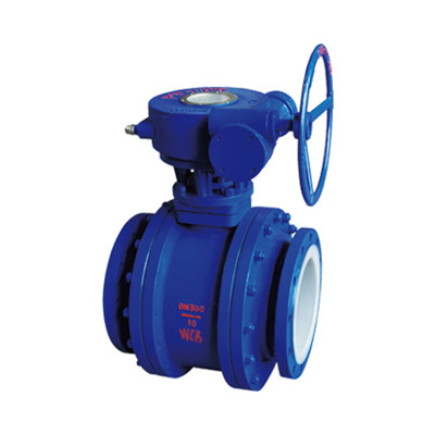 Q341-10C Ball Valve with Worm gear